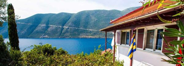 Villa Delfini  miete am Meer in Vassiliki Griechenland