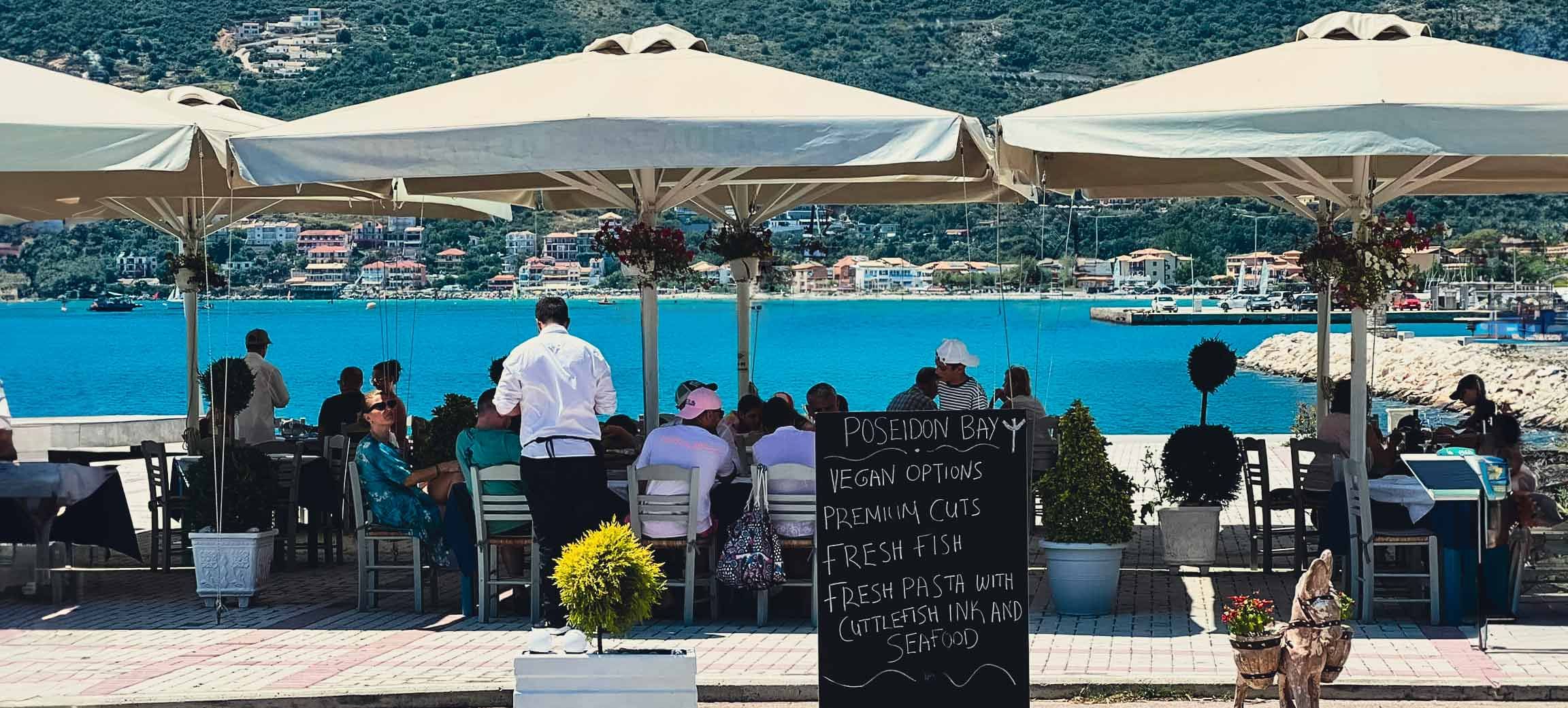 Poseidon Bay - Restaurant Vassiliki Lefkada