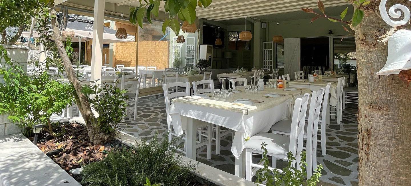 Patio Dining das trendige Restaurant in Vasiliki - Lefkada - Griechenland Ionisches Meer